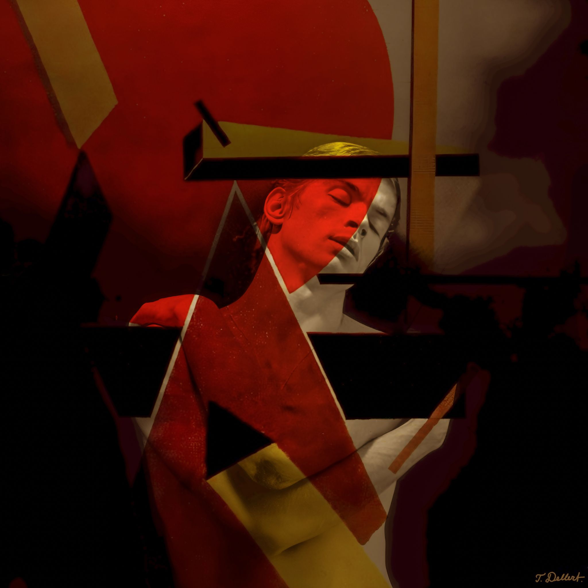 SMALL.  Rudolf Nureyev  and  Malevich  4